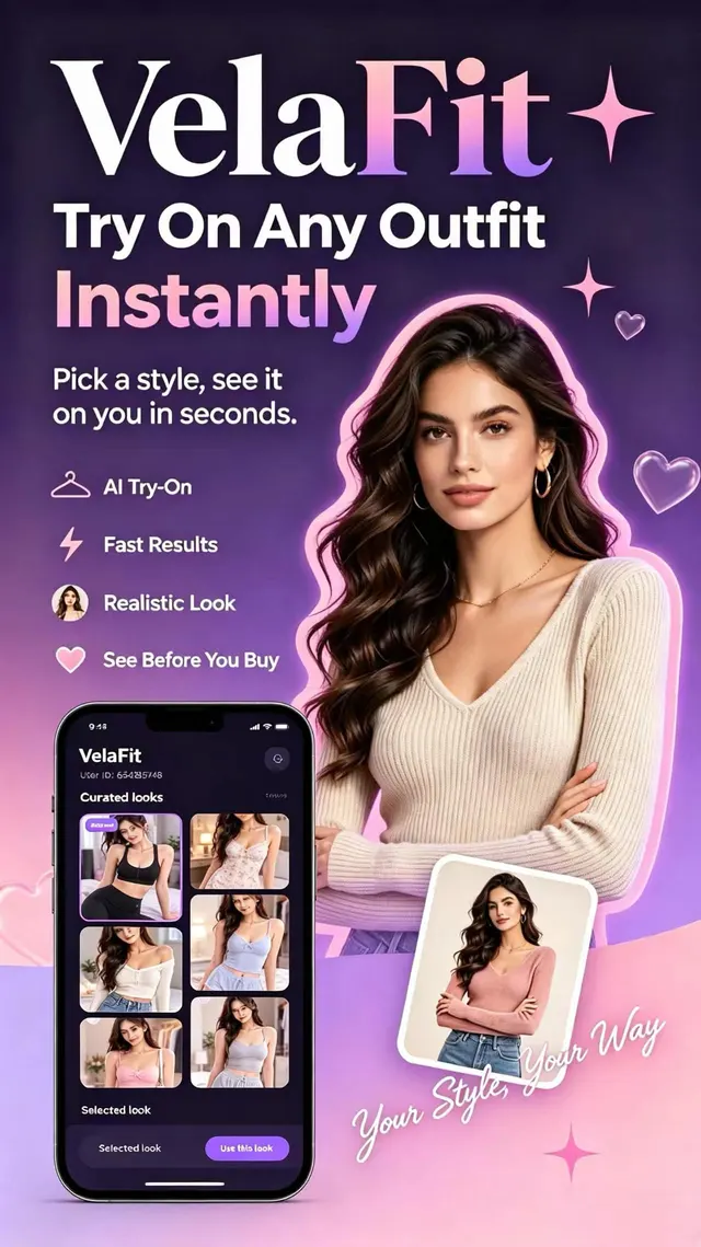 Try on any outfit instantly